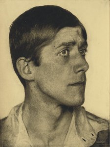 Portret van Oskar Kokoschka, 1920