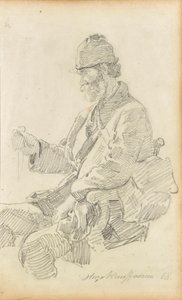 Rustende wandelaar door Hugo Kauffmann