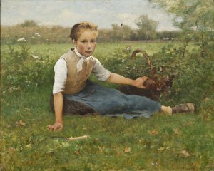 Bloemen Plukken door Hugo Salmson