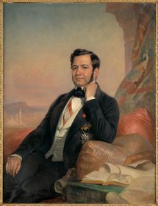 Portret van Ferdinand de Lesseps