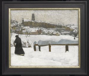 Freiburg in de Sneeuw
