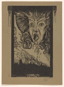 Bellona door Huib Luns (signed by artist)