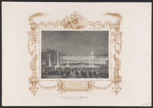 Avondfeest voor de studenten, 1836