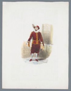 Man in historisch kostuum