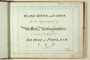 Rood Boek: Welbeck door Humphry Repton