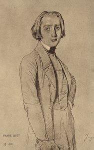 Portret van Franz Liszt