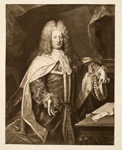 Henry St. John, burggraaf van Bollingbroke, uitgegeven 1902 door Hyacinthe Francois Rigaud