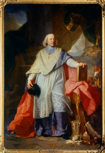 Portret van Jacques-Benigne Bossuet (1627-1704), bisschop van Meaux door Hyacinthe Francois Rigaud