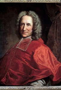 Portret van kardinaal Guillaume Dubois, aartsbisschop van Cambrai door Hyacinthe Francois Rigaud