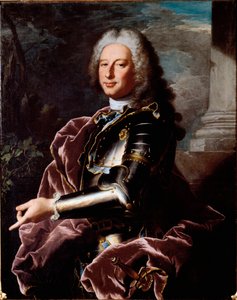 Portret van Giovanni (Gian) Francesco II Brignole Sale (Jean Francois II Brignole-Sale) (1695-1760) Doge van Genua en ambassadeur van de Republiek Genua in Frankrijk onder Lodewijk XV door Hyacinthe Francois Rigaud