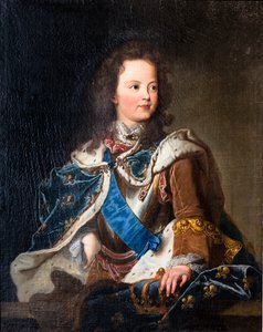 Portret van Louis XV als kind