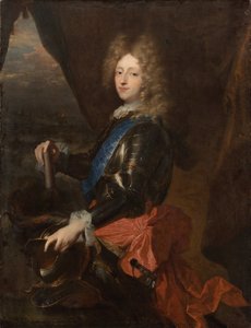 Koning Frederik IV van Denemarken en Noorwegen door Hyacinthe François Honoré Rigaud