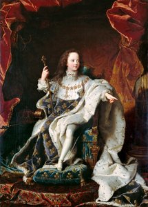 Lodewijk XIV, Koning van Frankrijk 1638-1715 door Hyacinthe François Honoré Rigaud