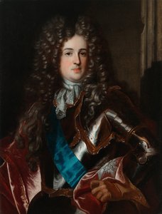 Portret van Aleksander Benedykt Stanisław Sobieski door Hyacinthe François Honoré Rigaud Circle of