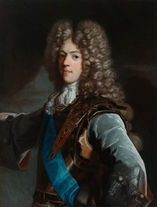Portret van Konstanty Wladyslaw Sobieski 1680-1726 door Hyacinthe François Honoré Rigaud Circle of