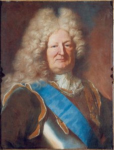 Portret van de markies de Sillery door Hyacinthe Francois Rigaud