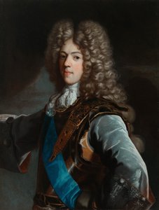Portret van Konstanty Władysław Sobieski door Hyacinthe Francois Rigaud