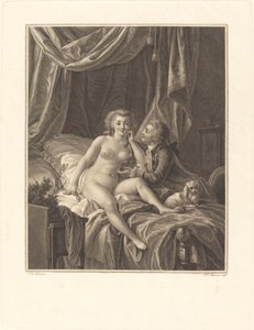 Wat goed is om te nemen, is goed om te houden door I Alexandre Chaponnier after Jean Baptiste Hüet