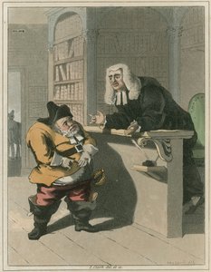 Illustratie uit Hudibras door Samuel Butler