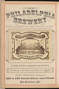 [Philadelphia Brouwerij, San Francisco]. door I. W. Taber