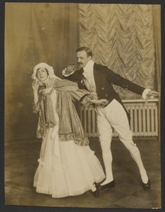 Aristocratisch Ballet (Graf Lalongue met barones E. Rosin).