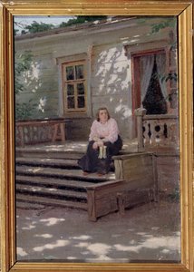 Op de veranda