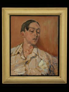 Portret van Eddy Sackville-West, 1964 door Ian Campbell Gray