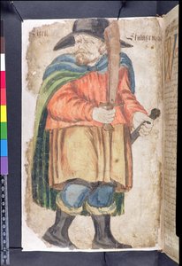 Egill Skallagrimsson (910-90) door Icelandic School