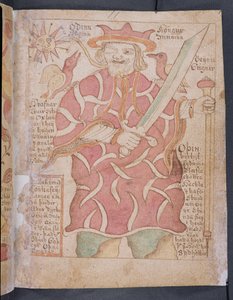 Odin, uit Melsteds Edda