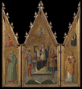 Drieluik, ca. 1920-29 door Icilio Federico Joni