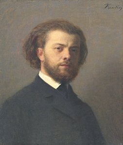 Zelfportret door Ignace Henri Jean Fantin Latour