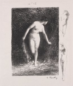 Diane, 1903 door Ignace Henri Jean Fantin Latour