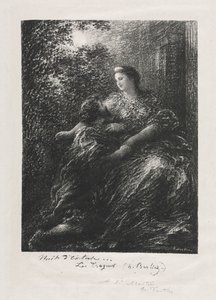 Duet van de Trojanen, 1894 door Ignace Henri Jean Fantin Latour