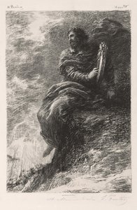 Harolde in de bergen, 1884 door Ignace Henri Jean Fantin Latour