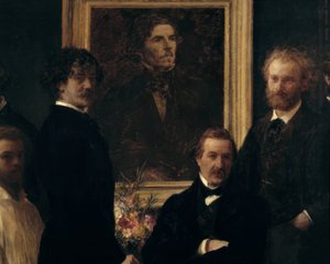 Hommage aan Delacroix