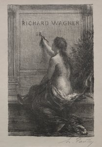 Onsterfelijkheid, 1886 door Ignace Henri Jean Fantin Latour