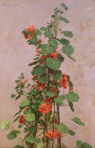 Oost-Indische kers, 1880 door Ignace Henri Jean Fantin Latour
