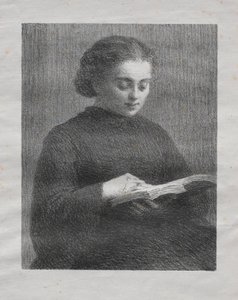 Lezen: Portret van de Zus van de Kunstenaar