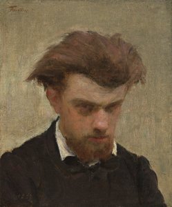 Zelfportret door Ignace Henri Jean Fantin Latour