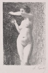 Studie voor Eva, 1898 door Ignace Henri Jean Fantin Latour