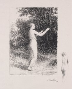 De Bedelaar door Ignace Henri Jean Fantin Latour