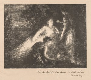 Hekserij, 1899 door Ignace Henri Jean Fantin Latour