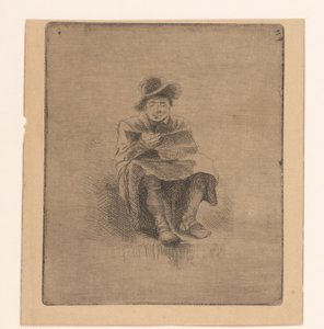 Lezende man