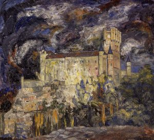 Alcazar van Segovia door Ignacio Zuloaga y Zabaleta