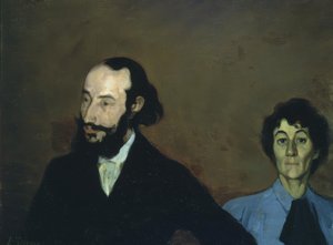 Charles Morice en zijn vrouw, 1889, Olieverf op doek, 70 × 90 cm