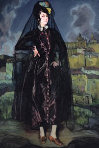 Portret van Anita Ramirez in Zwart