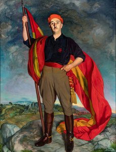 Portret van Francisco Franco
