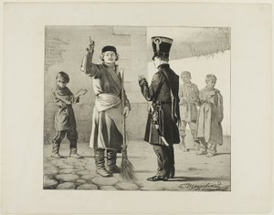 Scènes uit het Russische volksleven