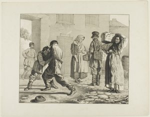 Scènes uit het Russische volksleven
