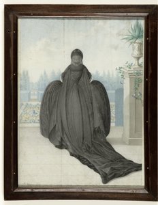 Portret van Keizerin Maria Theresia van Oostenrijk door Ignaz Manzador